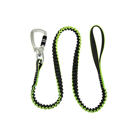 Safewaze 35 lbs. MD Elasticated Tool Tether w/ Swivel Carabiner SW431